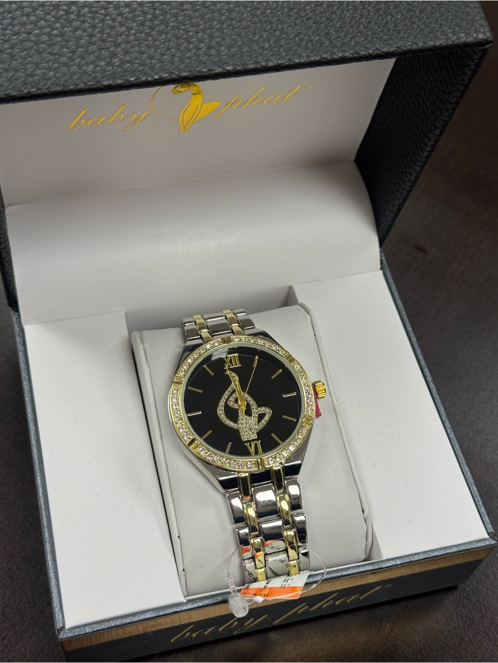 Baby Phat Two-Tone Gold and Silver watch